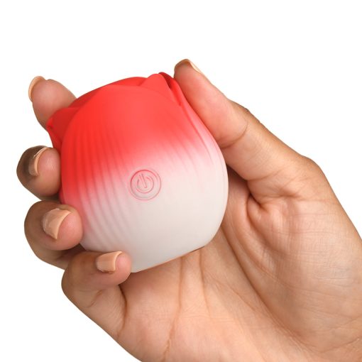 Bloomgasm Pulsing Petals Throbbing Rose Stimulator Red - Image 3