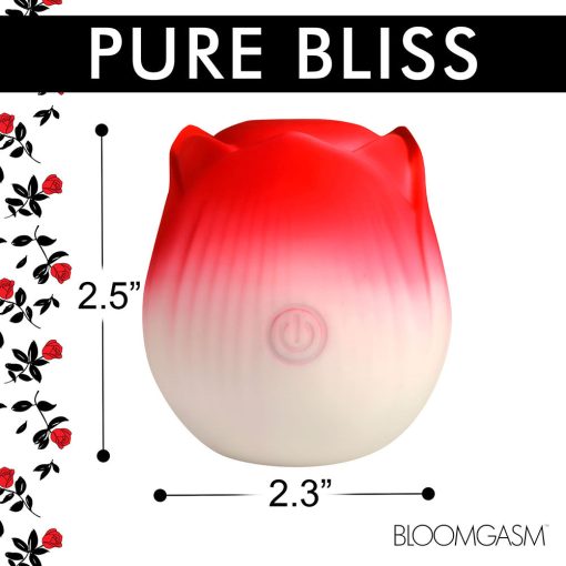 Bloomgasm Pulsing Petals Throbbing Rose Stimulator Red - Image 6