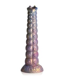 Creature Cocks Deep Invader Tentacle Ovipositor Silicone Dildo With Eggs