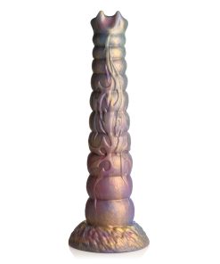 Creature Cocks Deep Invader Tentacle Ovipositor Silicone Dildo With Eggs