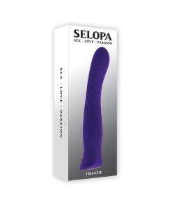 Selopa Trixxxie Rechargeable Vibrator Silicone Purple