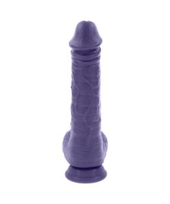 Evolved Pleasure Rider Rechargeable Dildo With Remote Silicone Purple