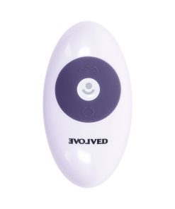 Evolved Pleasure Rider Rechargeable Dildo With Remote Silicone Purple