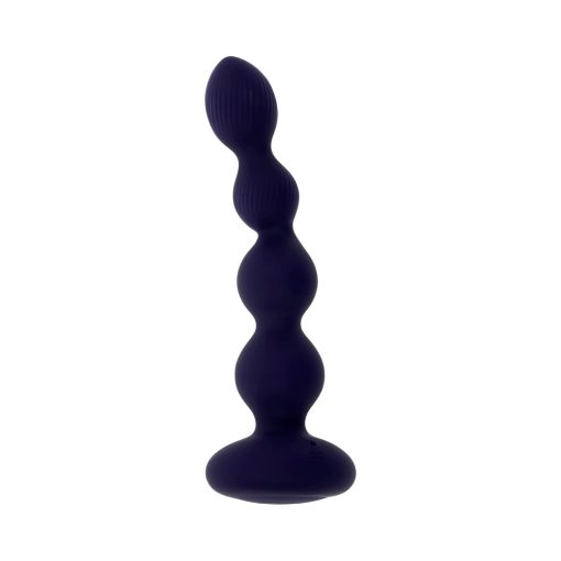 Evolved Pleasure Orbit Rechargeable Vibe With Remote Silicone Purple - Image 2