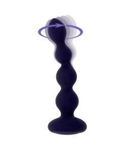 Evolved Pleasure Orbit Rechargeable Vibe With Remote Silicone Purple