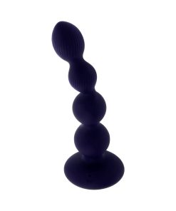 Evolved Pleasure Orbit Rechargeable Vibe With Remote Silicone Purple