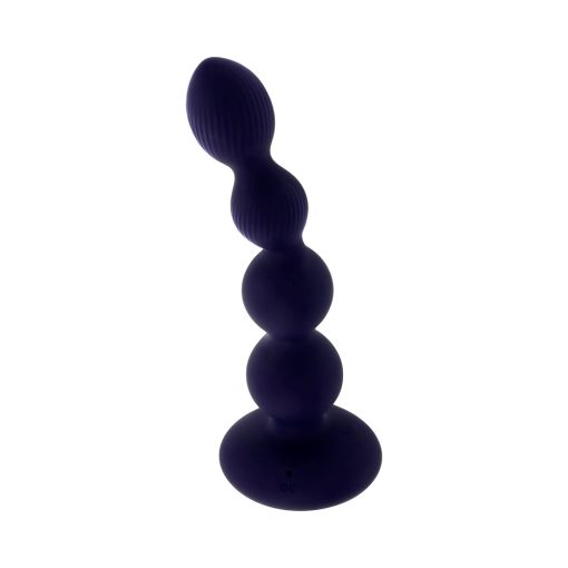 Evolved Pleasure Orbit Rechargeable Vibe With Remote Silicone Purple - Image 4