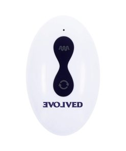 Evolved Pleasure Orbit Rechargeable Vibe With Remote Silicone Purple