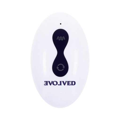 Evolved Pleasure Orbit Rechargeable Vibe With Remote Silicone Purple - Image 7