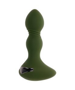Evolved Lieutenant Rechargeable Anal Vibrator Silicone Green