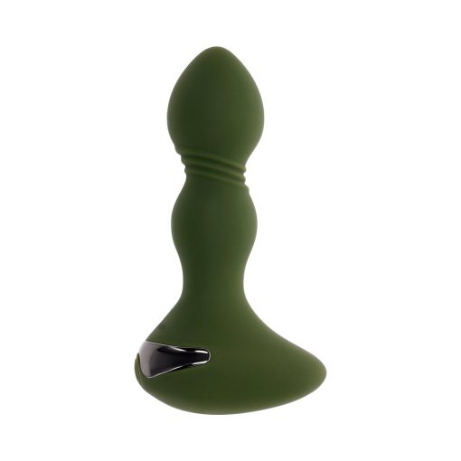 Evolved Lieutenant Rechargeable Anal Vibrator Silicone Green - Image 2