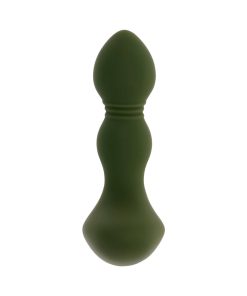 Evolved Lieutenant Rechargeable Anal Vibrator Silicone Green