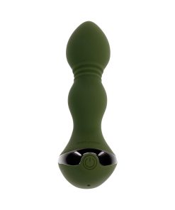 Evolved Lieutenant Rechargeable Anal Vibrator Silicone Green