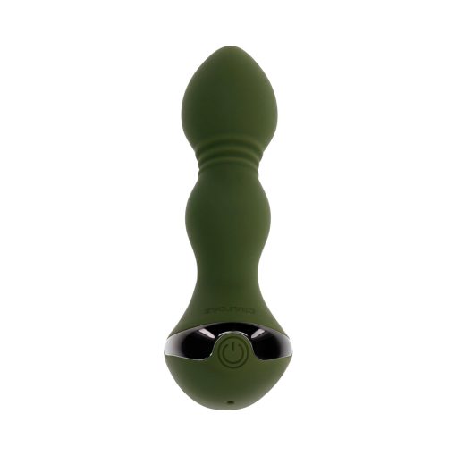 Evolved Lieutenant Rechargeable Anal Vibrator Silicone Green - Image 4