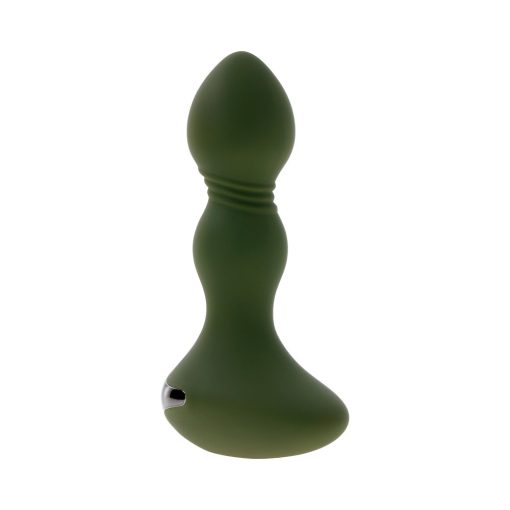 Evolved Lieutenant Rechargeable Anal Vibrator Silicone Green - Image 5