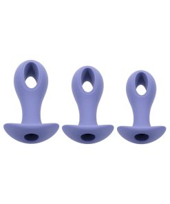 Evolved Hole Punch Plug Set Rechargeable Purple