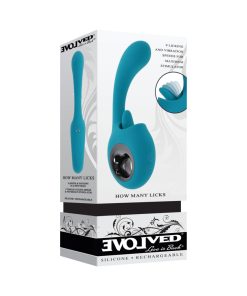Evolved How Many Licks Rechargeable Teal