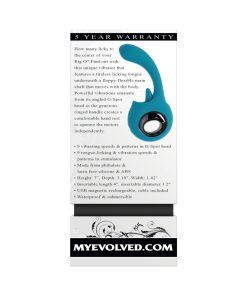 Evolved How Many Licks Rechargeable Teal