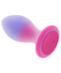 Evolved Paradise Plug Dual Layer Rechargeable Vibrating Anal Plug With Remote Silicone