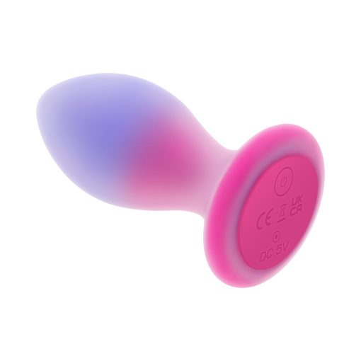 Evolved Paradise Plug Dual Layer Rechargeable Vibrating Anal Plug With Remote Silicone - Image 7