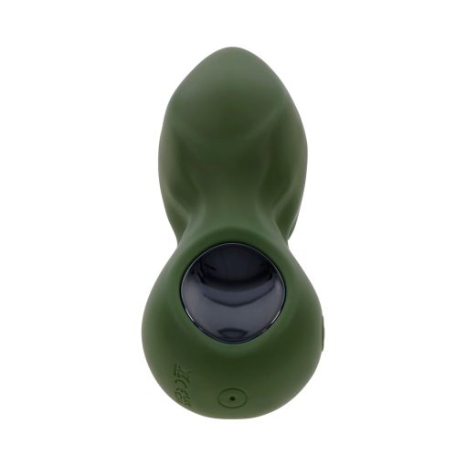 Gender X My Secret Garden Rechargeable Vibrating Anal Plug With Remote Silicone Green - Image 6
