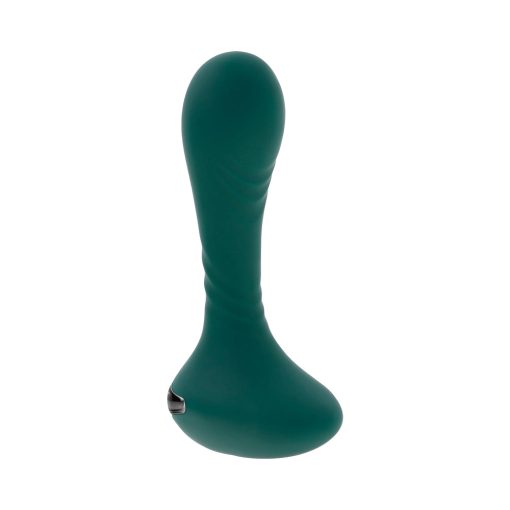Gender X You Gotta Stick It Rechargeable Vibrating Anal Plug Silicone Teal - Image 5