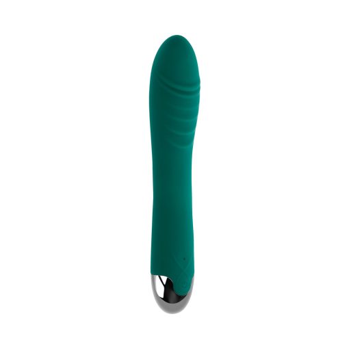 Gender X Pirouette Rechargeable Vibrator Silicone Teal - Image 3
