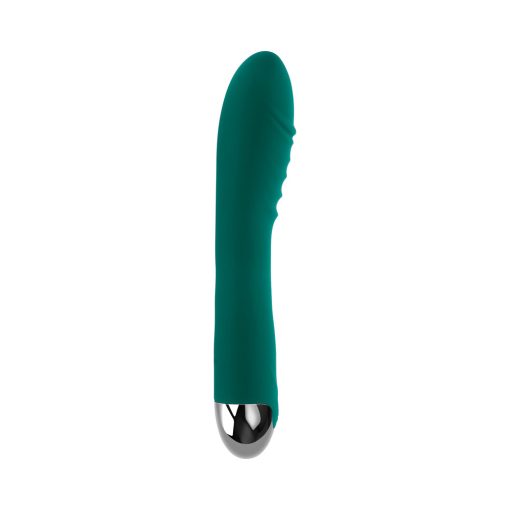 Gender X Pirouette Rechargeable Vibrator Silicone Teal - Image 5