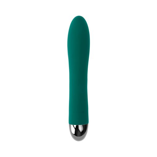 Gender X Pirouette Rechargeable Vibrator Silicone Teal - Image 6