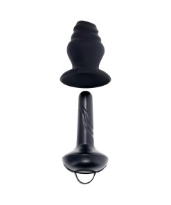 Gender X Echo Rechargeable Vibrating Sheathed Silicone Black