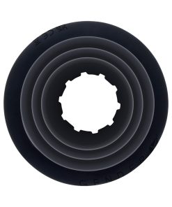 Gender X Echo Rechargeable Vibrating Sheathed Silicone Black