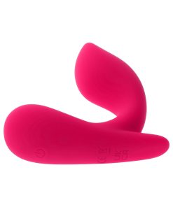 Gender X All About The Bass Rechargeable Vibrator With Remote Silicone Red