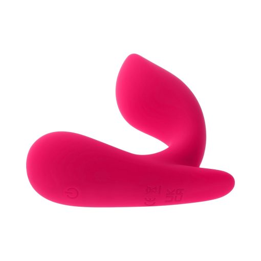 Gender X All About The Bass Rechargeable Vibrator With Remote Silicone Red - Image 3