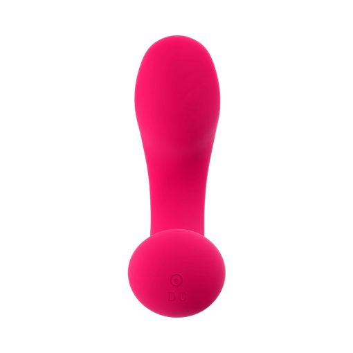 Gender X All About The Bass Rechargeable Vibrator With Remote Silicone Red - Image 4
