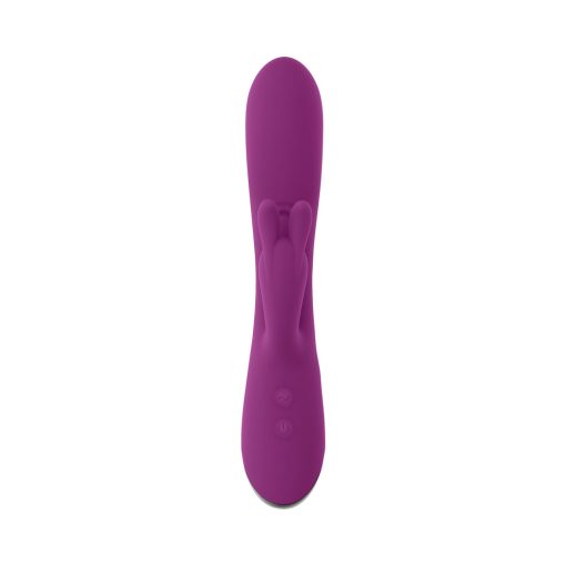 Playboy Busy Bunny Rechargeable Dual Stimulator Vibrator Silicone Wild Aster - Image 5