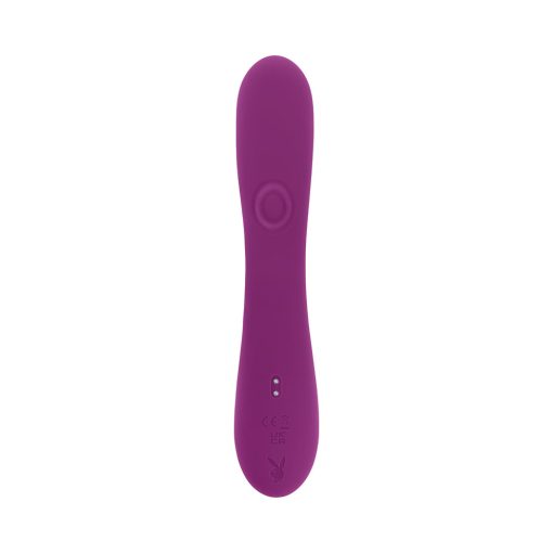 Playboy Busy Bunny Rechargeable Dual Stimulator Vibrator Silicone Wild Aster - Image 6
