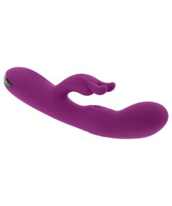 Playboy Busy Bunny Rechargeable Dual Stimulator Vibrator Silicone Wild Aster
