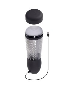 Playboy Whirlwind Rechargeable Thrusting And Spinning Stroker