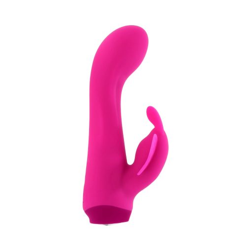 Selopa Butterfly Love Rechargeable Vibrating Dual Stimulator Silicone Pink - Image 4