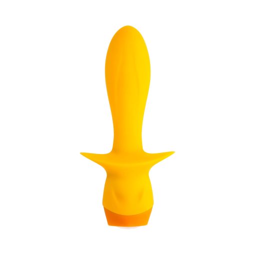 Selopa Mellow Yellow Rechargeable Vibrating Plug Silicone Yellow - Image 2