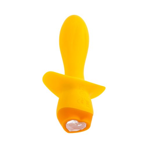 Selopa Mellow Yellow Rechargeable Vibrating Plug Silicone Yellow - Image 4