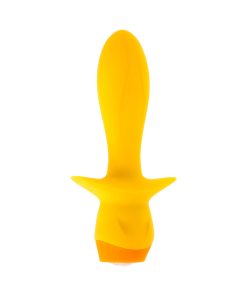 Selopa Mellow Yellow Rechargeable Vibrating Plug Silicone Yellow