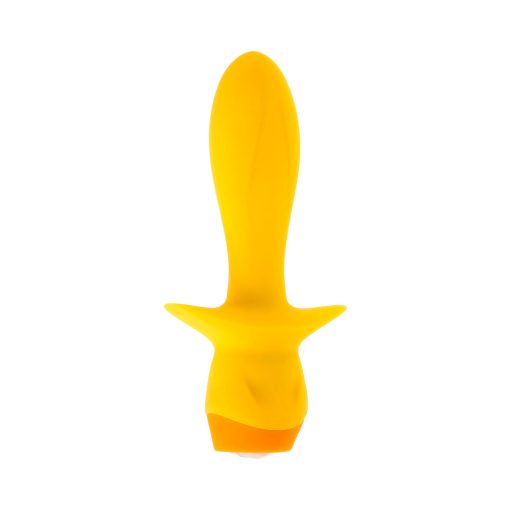Selopa Mellow Yellow Rechargeable Vibrating Plug Silicone Yellow - Image 5