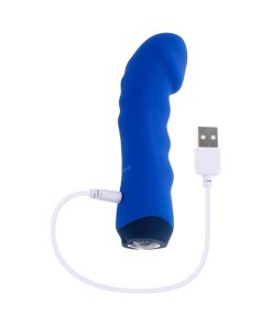 Selopa Blue Banger Rechargeable Vibrator Silicone Blue