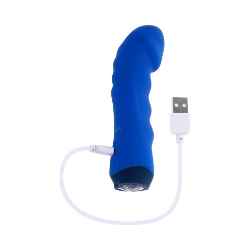 Selopa Blue Banger Rechargeable Vibrator Silicone Blue - Image 7