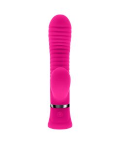 Selopa Next Wave Rechargeable Vibrating Dual Stimulator Silicone Pink