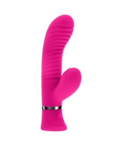 Selopa Next Wave Rechargeable Vibrating Dual Stimulator Silicone Pink