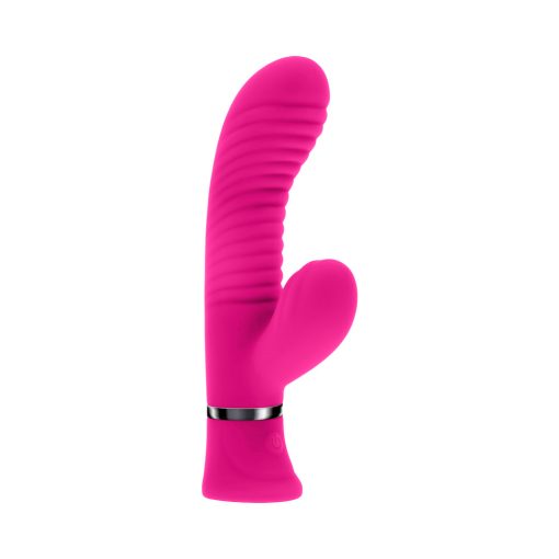Selopa Next Wave Rechargeable Vibrating Dual Stimulator Silicone Pink - Image 5