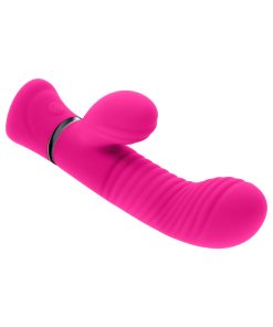 Selopa Next Wave Rechargeable Vibrating Dual Stimulator Silicone Pink