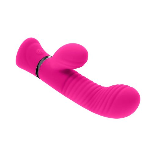 Selopa Next Wave Rechargeable Vibrating Dual Stimulator Silicone Pink - Image 6